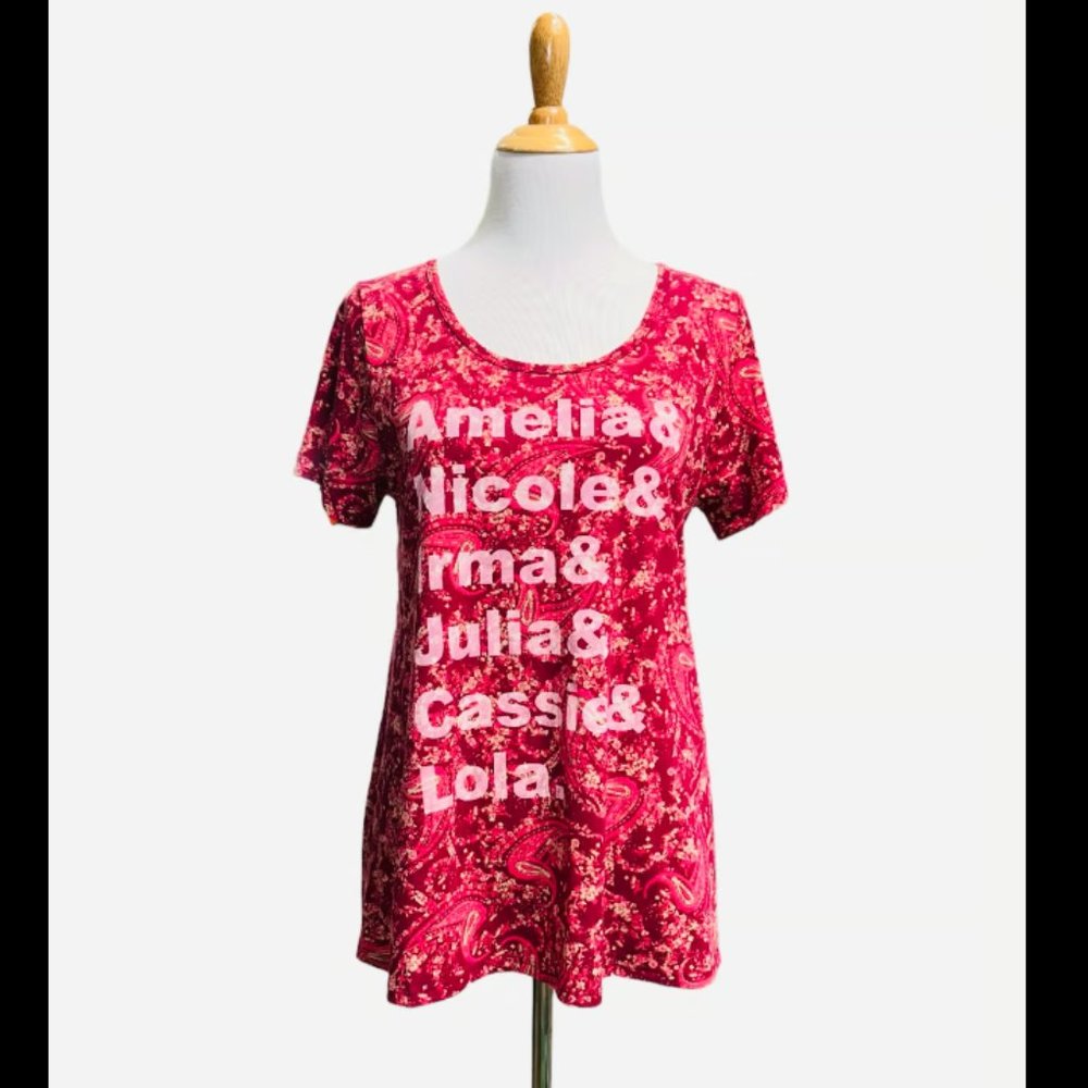 Lularoe Classic M paisley rare custom